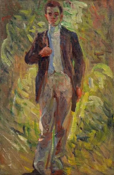 Portret Pierre’a Bracquemonda, syna artystki, Marie Bracquemond