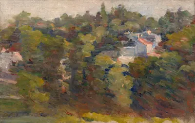 Small view of Sèvres av Marie Bracquemond