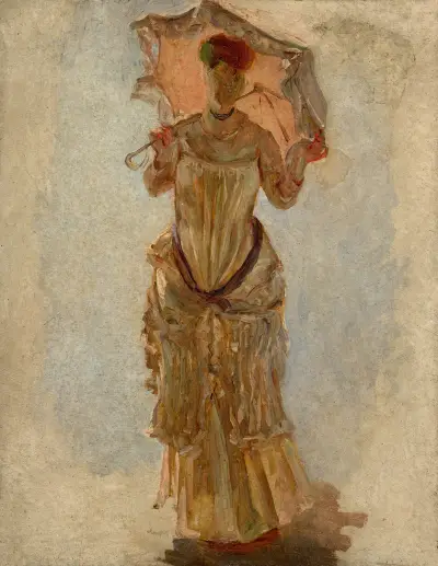 Study for ’Les Trois Grâces’ av Marie Bracquemond