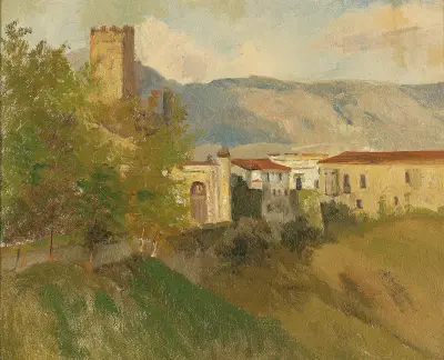 Südliche Landschaft – Nr. 2 von Marie Egner