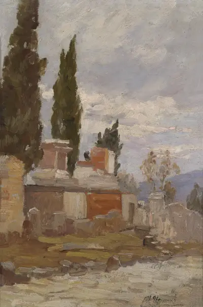 Südliche Landschaft – Nr. 1 von Marie Egner