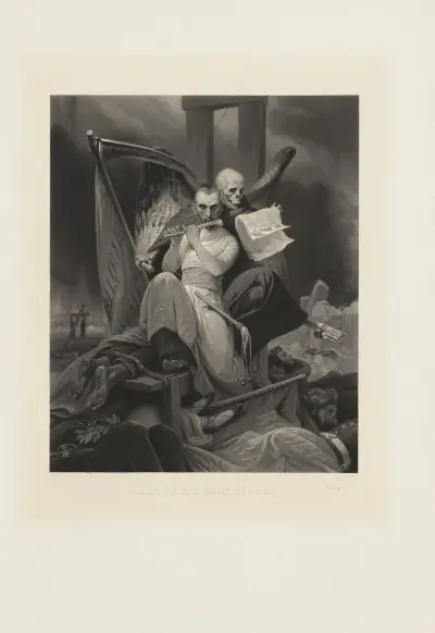 Fléaux Du XIX.e Siècle (efter Horace Vernet) av Jean-Pierre-Marie Jazet