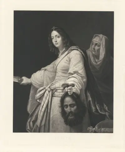 Judith (efter Cristofano Allori) av Jean-Pierre-Marie Jazet