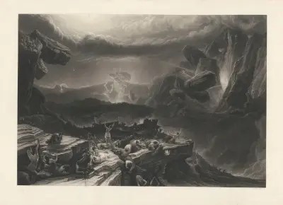 Johannes syn (efter Francis Danby) av Jean-Pierre-Marie Jazet