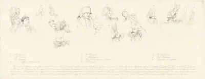 Napoleon vid Waterloo (efter Charles Auguste de Steuben) av Jean-Pierre-Marie Jazet