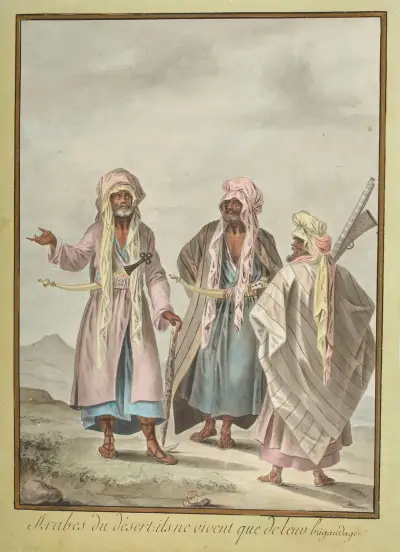 Arabes du désert – ils ne vivent que de leur brigandage av François-Marie Rosset