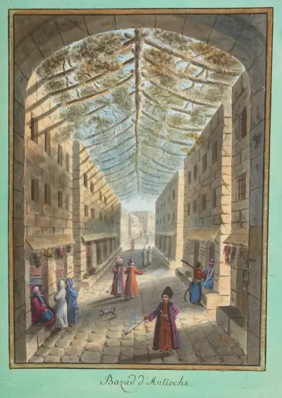 Bazad (bazar) d’Antioche av François-Marie Rosset
