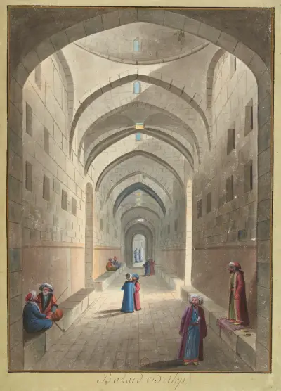 Bazard (bazar) d’Alep av François-Marie Rosset