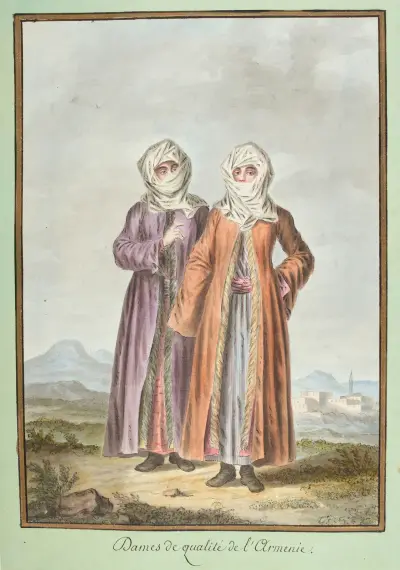 Dames de qualité de l’Arménie av François-Marie Rosset