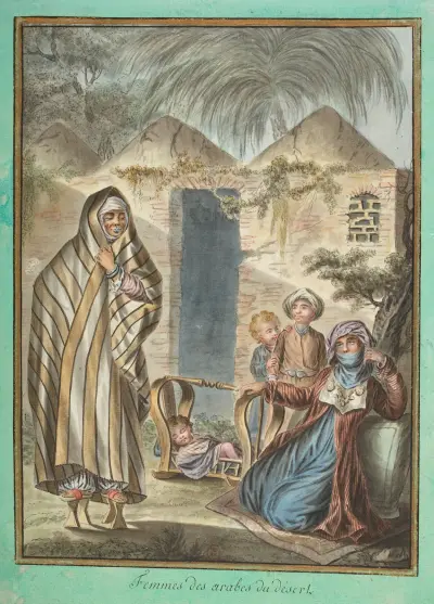 Femmes des Arabes du désert av François-Marie Rosset