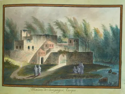 Turkiskt lanthus av François-Marie Rosset