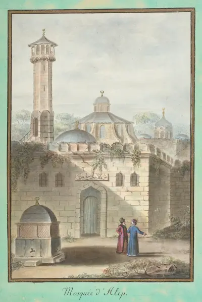 Moské i Aleppo av François-Marie Rosset
