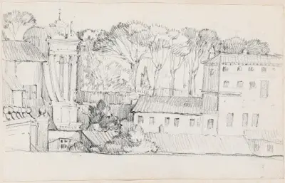 Rzymskie dachy, Joseph-Marie Vien