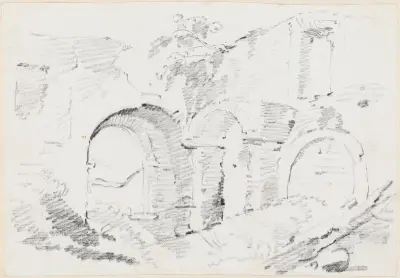 Roman Walls av Joseph-Marie Vien