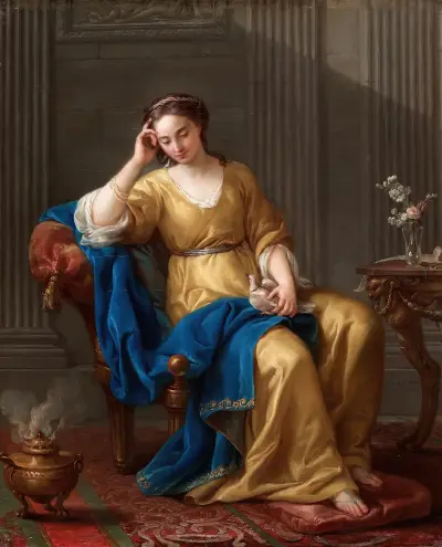 Sweet Melancholy av Joseph-Marie Vien