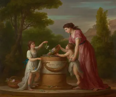 Das Opfer an Minerva, 1788 – Nr. 2 von Joseph-Marie Vien
