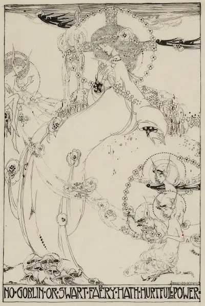 No Goblin or Swart Faëry Hath Hurtfull Power av Jessie Marion King