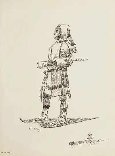 The Cree Indian av Charles Marion Russell