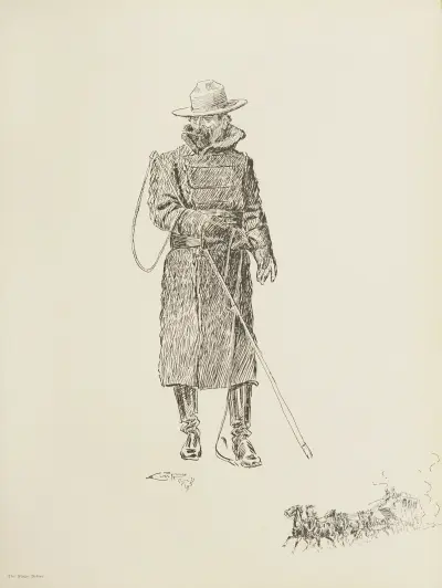 The Stage Driver av Charles Marion Russell
