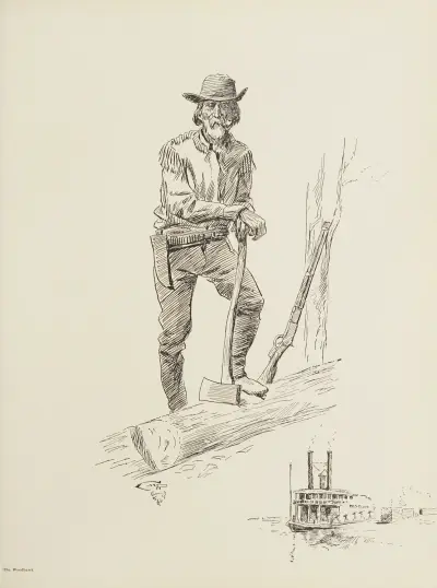 The Woodhawk av Charles Marion Russell