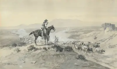 Trail Boss von Charles Marion Russell