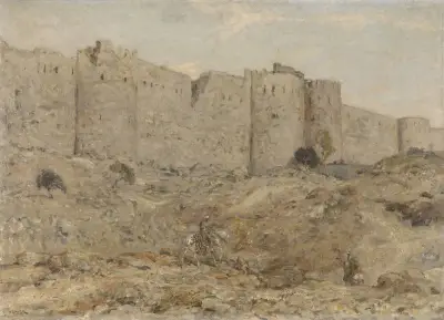 City wall in India av Marius Bauer