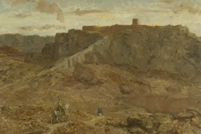 Mountainous Landscape in Egypt av Marius Bauer