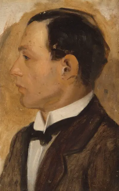 Portrait of Jack, the artist’s brother av Mark Gertler