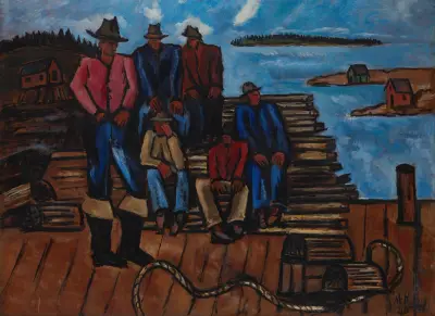 Hummerfischer von Marsden Hartley