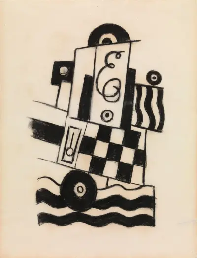 Militärische Symbole 1 von Marsden Hartley