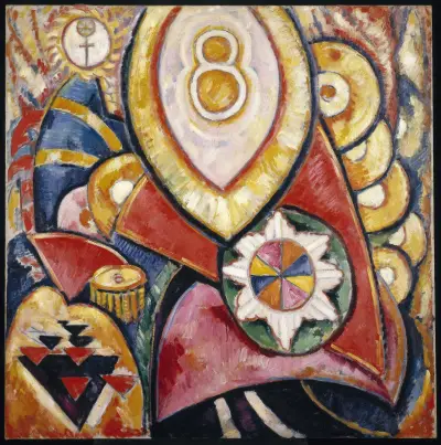 Painting No. 48 av Marsden Hartley