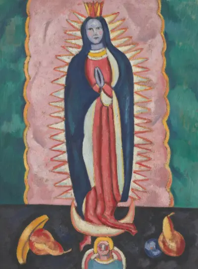 Die Jungfrau von Guadalupe von Marsden Hartley