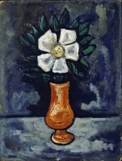 Weiße Blume von Marsden Hartley
