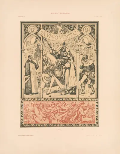 Allegorien, neue Folge Pl.027 av Martin Gerlach