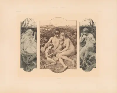 Alegorie, nowa seria, tabl. 44, Martin Gerlach