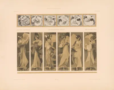 Allegorie, nowa seria, tablica 69, Martin Gerlach