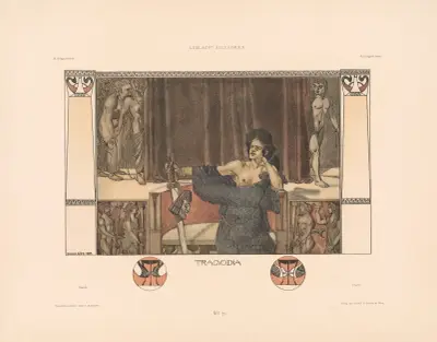 Allegorien, neue Folge Pl.072, Martin Gerlach