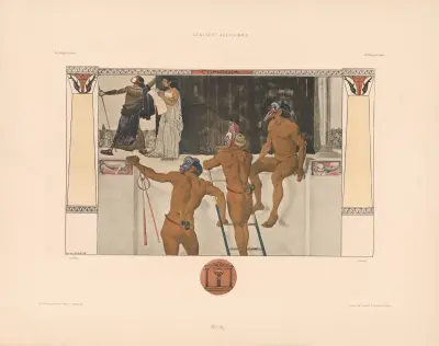 Allegorien, neue Folge Pl.081 av Martin Gerlach