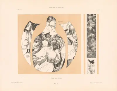 Allegorien, neue Folge Pl.107 av Martin Gerlach