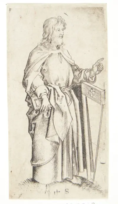 Apostlen Jakob den yngre av Martin Schongauer