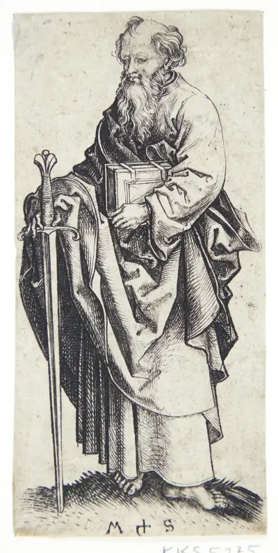 Apostel Paulus von Martin Schongauer