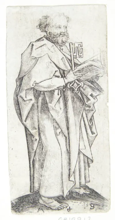 Apostlen Peter av Martin Schongauer