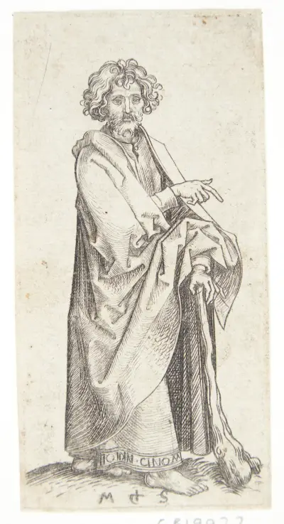 Aposteln Taddeus av Martin Schongauer