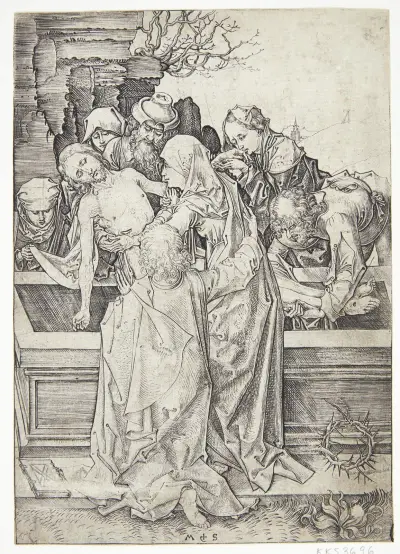 Gravlæggelsen av Martin Schongauer