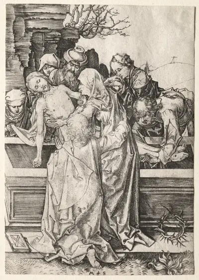 Gravläggningen av Martin Schongauer