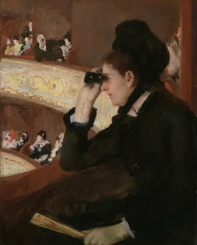 In The Loge av Mary Cassatt