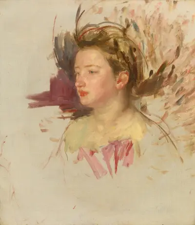 Sketch of Antoinette av Mary Cassatt