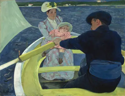 The Boating Party av Mary Cassatt