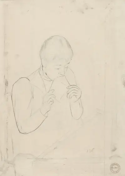 The Letter, 1890 – nr 1 av Mary Cassatt