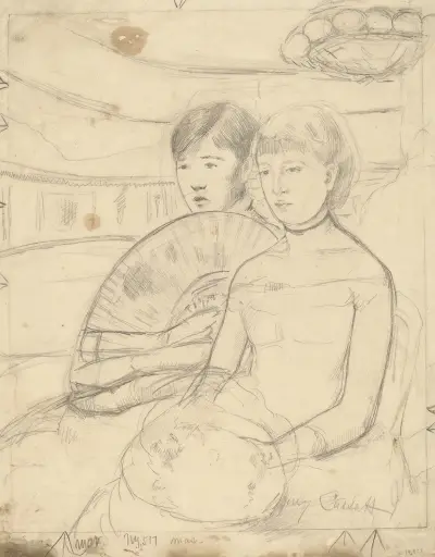 The Loge (recto), 1882 – nr 1 av Mary Cassatt